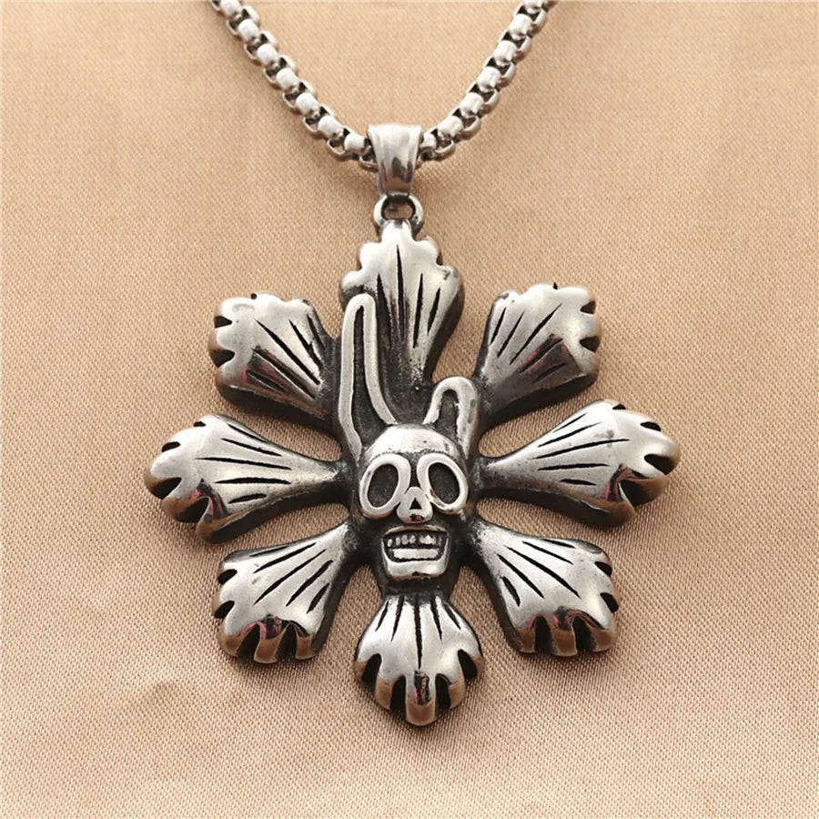 Skull Steel Pendant
