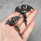 Dragon Slaying Sword Pendant Necklace — Stainless Steel