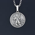 St. Christopher Pendant — 925 Silver