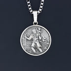St. Christopher Pendant — 925 Silver