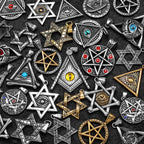 Star of David Pendant — Stainless Steel