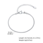 Minimal Thin Chain Bracelet — Stainless