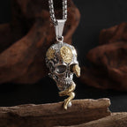 High Quality Fashion Creative Tiger Head Domineering Pendant Mature Man Personality Beast Zodiac Necklace Birthday Gift