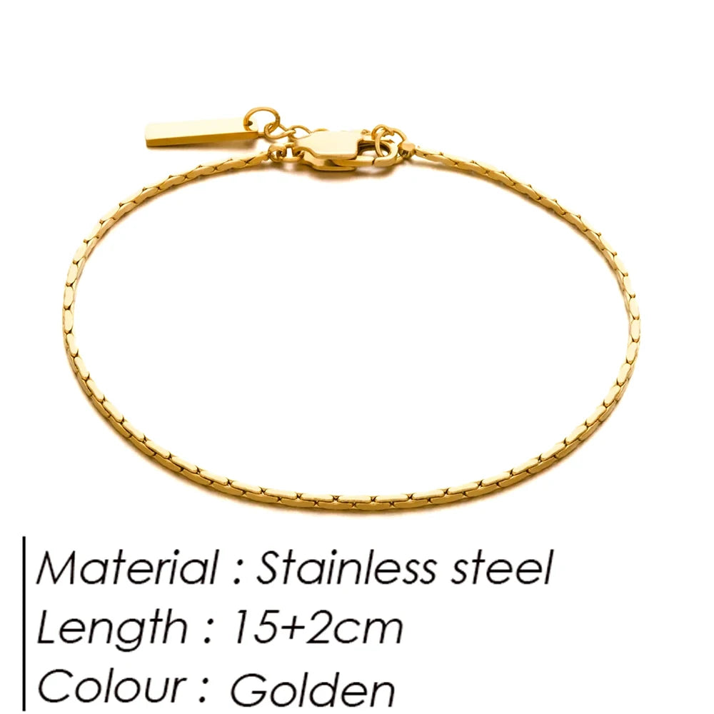 Cuban Chain Bracelet — Gold