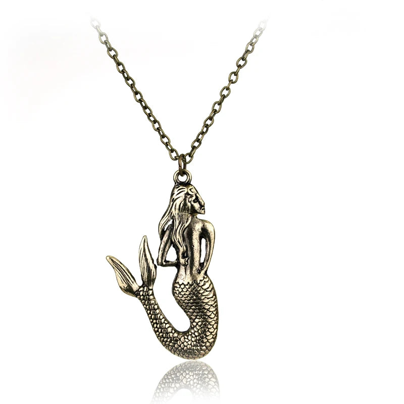 Movie Accessories Akg Pirates Of The Caribbean Aztec Gold Color Coin Necklace Retro Skull Pendant Punk Hip Hop Necklace