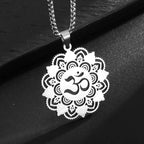 Sun Moon Star Trinity Pendant Necklace
