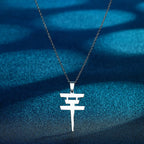 Fashion Women's Tokyo Hotel Necklace Stainless Steel Pendant Bill Kolitz Logo Jewelry Neckchain Snake Blade Choker