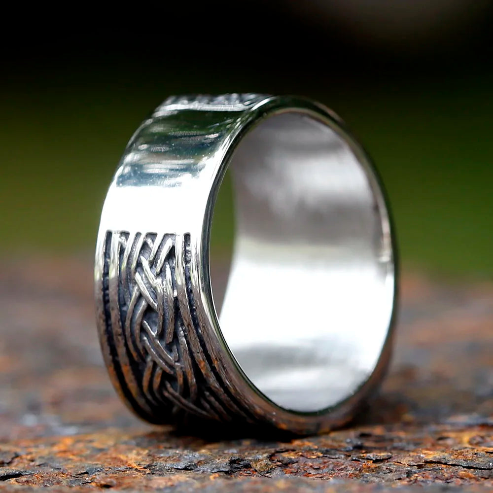 New Viking Amulet Nordic Mjolnir Thor's Hammer and Skull Ring For Men Women Stainless Steel Male Anel Gift Free Shipping