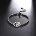 LIKGREAT Viking Vegvisir Compass Bracelet Nordic Runes Bangle Amulet Odin Scandinavian Talisman Stainless Steel Vintage Jewelry