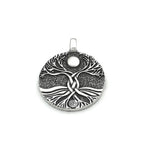 Viking Tree of Life Pendant — Stainless