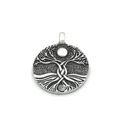 Viking Tree of Life Pendant — Stainless