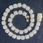 Tennis Chain Necklace Stainless Steel 7/10/12MM