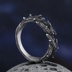 Retro Irregular Thorns Finger Ring — 316L Stainless Steel