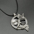 1pcs Warrior Goddess Minerva Necklace Greek Mythology Men's Necklace Roman Jewelry Men's Pendant Jewelry