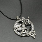 1pcs Warrior Goddess Minerva Necklace Greek Mythology Men's Necklace Roman Jewelry Men's Pendant Jewelry