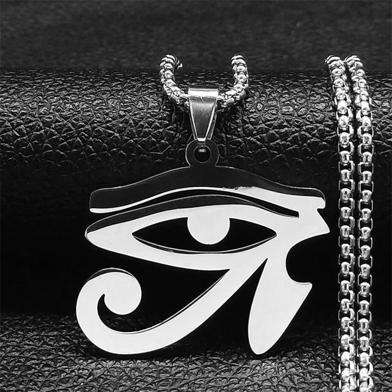 Gothic Ankh Cross Pendant Necklace — Stainless Steel