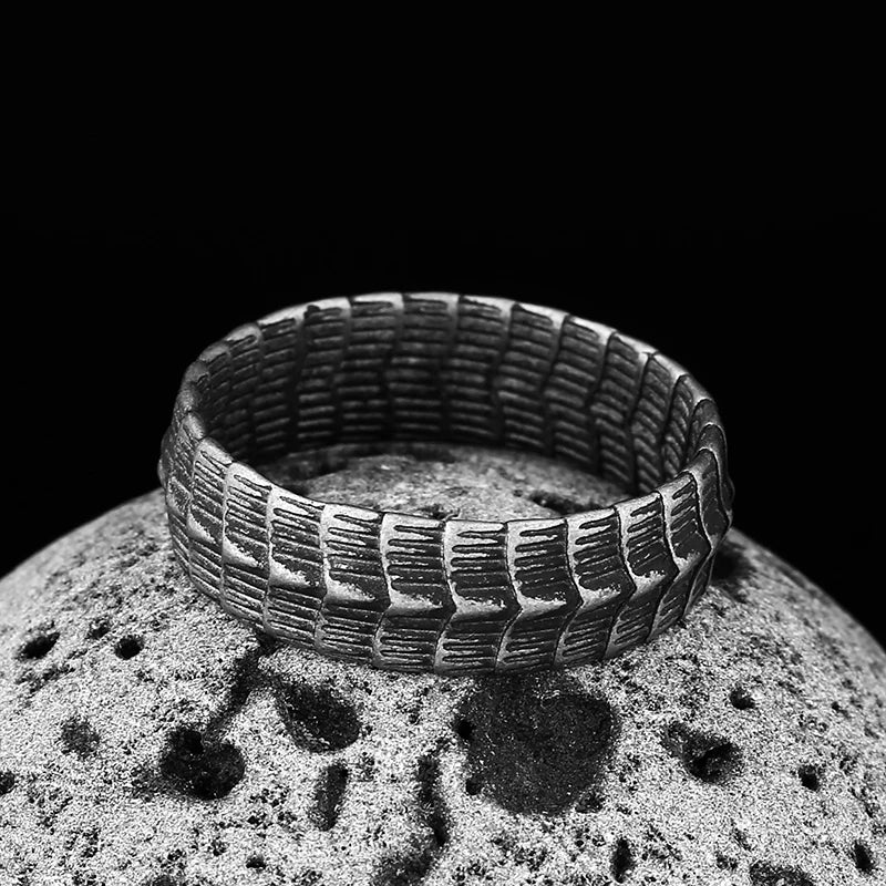 Dropshipping Viking Ring Norse Viking Dragon Scales Ring Scandinavian Norse Jewelry Viking Scale Ringring Jewelry Gothic Style