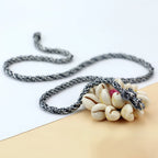 Vintage 925 Thai Silver Necklace Men's Faucet Style Design Sterling Silver Necklace Men's Fashion Jewelry 5mm56cm Size