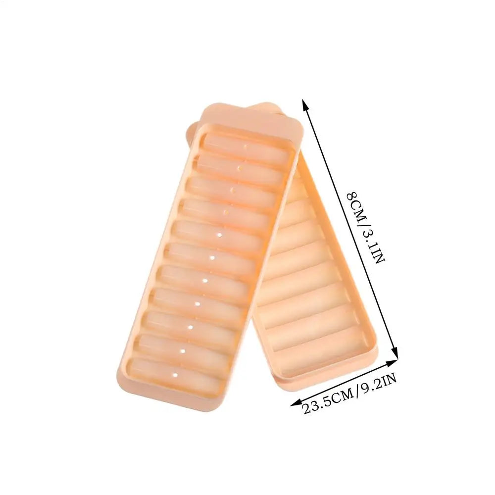Small Ice Bars Maker With Lid Ice Tray Summer Iced Beverage Making Tools For Wine Juice Fruit Family Chilled Drink