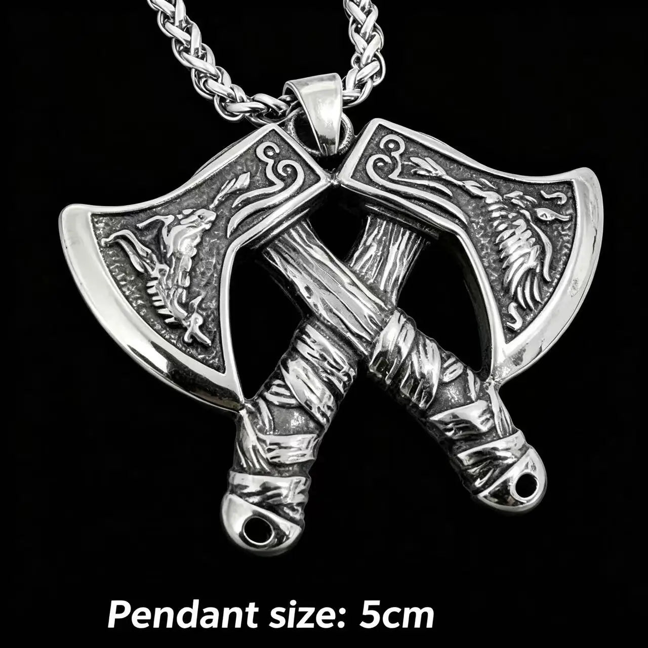 Viking Steel Pendant Hammer Axe Spear Sword