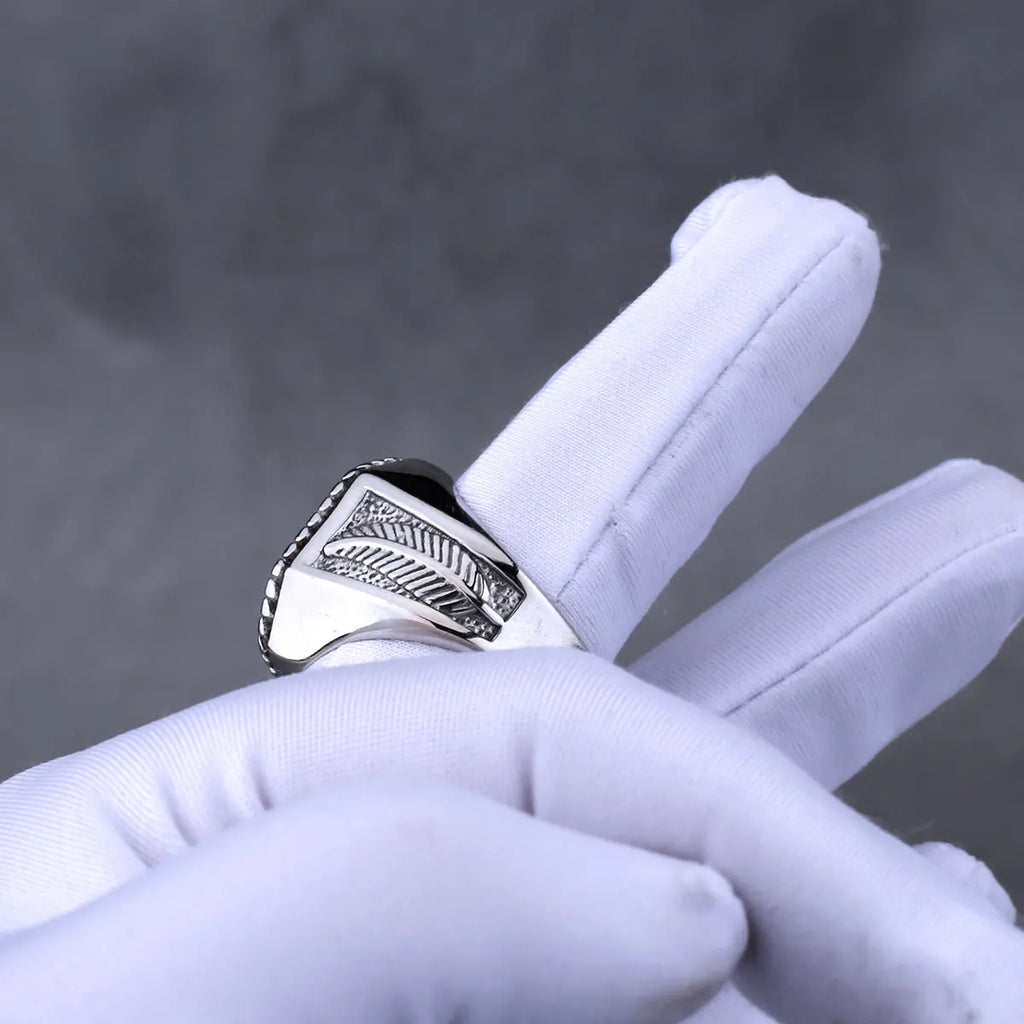 Viking Double Axe Slavic Amulet Ring — Stainless Steel
