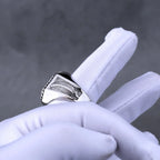 Viking Double Axe Slavic Amulet Ring — Stainless Steel