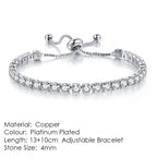 Tennis Bracelet Stainless Steel 4MM Iced Out