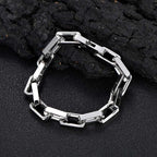 Black Cuban Bracelet Stainless Steel PVD