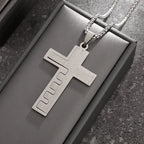 New Gold Color Crucifix Image Men\\'s Pendant Christ Miami Cuban Religious Necklace for Daily Wear Fashion Jewelry
