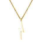 My Shape Lightning Necklaces For Women Tooth Mountain Heart Stainless Steel Necklace Choker Fashion Jewelry Gifts For friend
