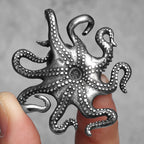 Octopus Tentacles Men Necklaces with Pendant Stainless Steel Jewelry for Male Women Punk Hip Hop Accessories Gifts