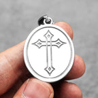 Sacred Heart Stainless Steel Pendant Necklace