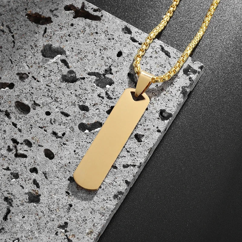 Anubis Stainless Steel Pendant Necklace
