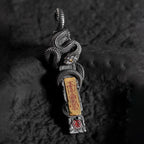 Chinese style creative snake pendant, men's and women's necklace jewelry
