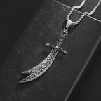 Islamic Sword Pendant Necklace