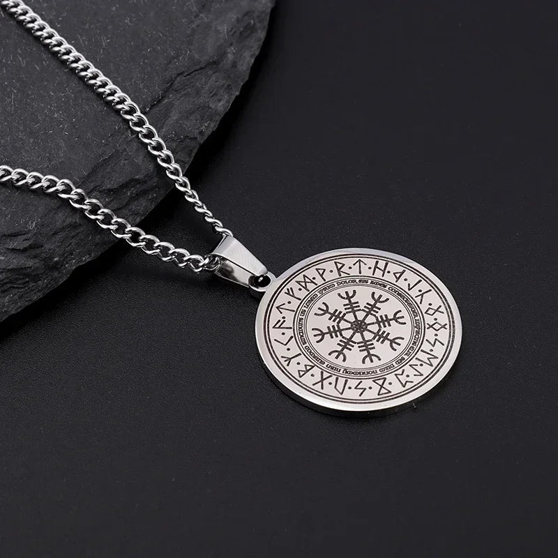 Hebrew Pentagram Star Pendant Necklace — Amulet