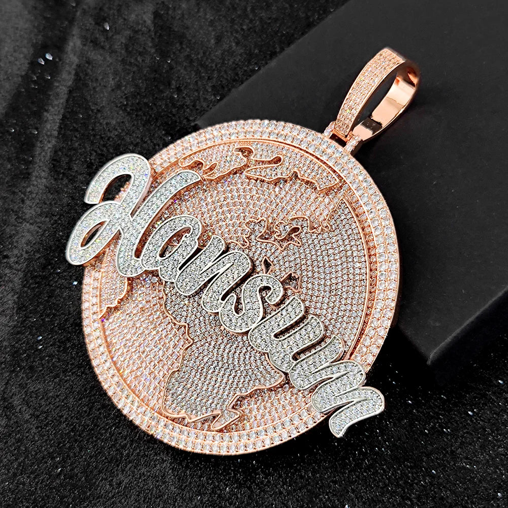 3D Pendant with Custom Design - Unique Personalized Necklace for Men and Women, Multiple Shapes and Symbol, Anniversary