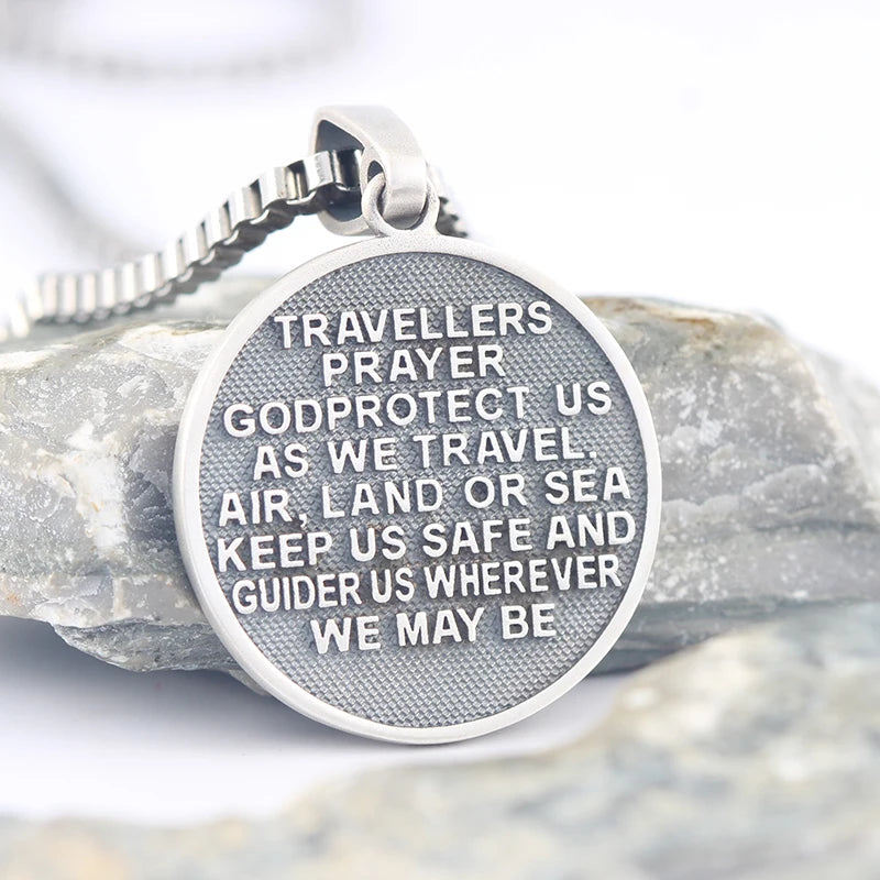 St. Christopher Pendant — 925 Silver