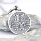 St. Christopher Pendant — 925 Silver