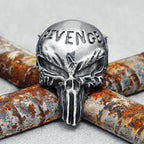 Revenger Demon Skull Ring — Stainless Steel