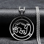 Astaroth Sigil Pendant Necklace — Stainless Steel