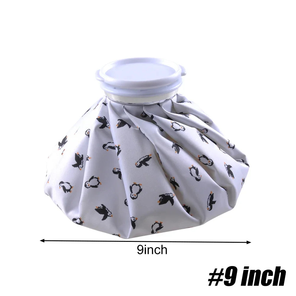 1Pcs Ice Bag Reusable Fixing Band Bandage Medical Cold Pack Hot Water Bag Injuries Pain Relief Ice Pack Wrap Protector