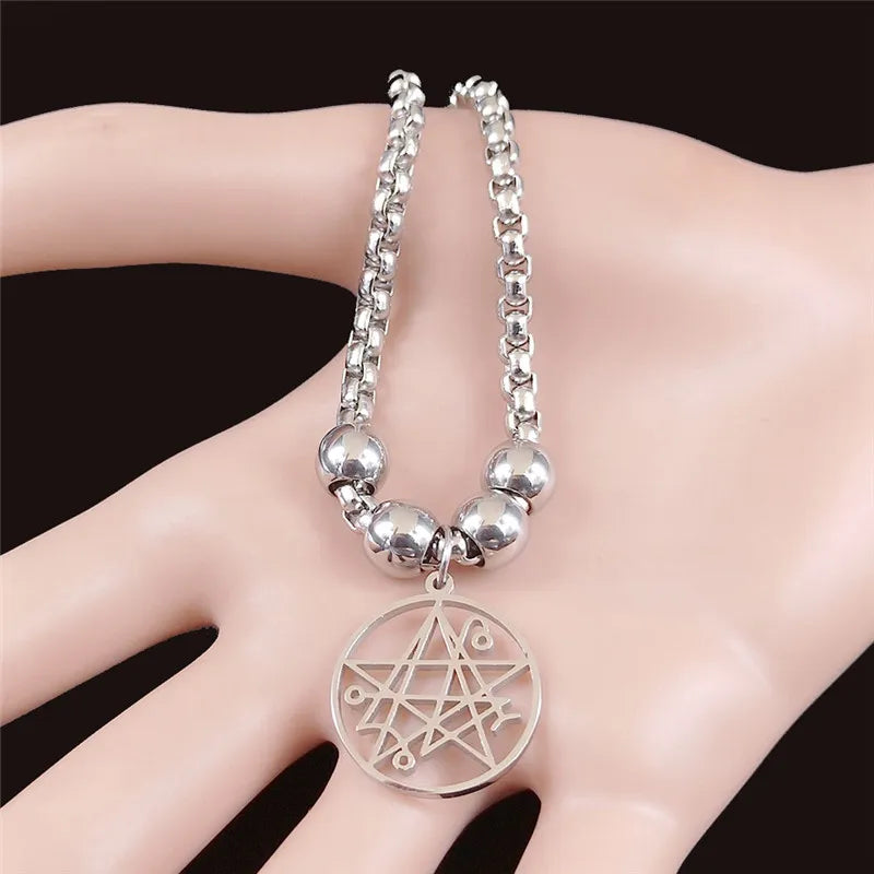 Necronomicon Cthulhu Pendant — Stainless