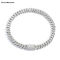 Gold VVS Moissanite Cuban Necklace 6MM