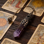 Stone Black Pendant Necklace