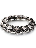 Cool Matte 316L Stainless Steel Men Bracelet for Man 17MM Width Keel Chain Bracelets Male Men's Male Jewelry 3 Sizes