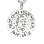 Dawapara Saint Christopher Medal Necklace Jesus Truet In You Amulet Catholic Jewelry Travelers Driver Gifts Stainless