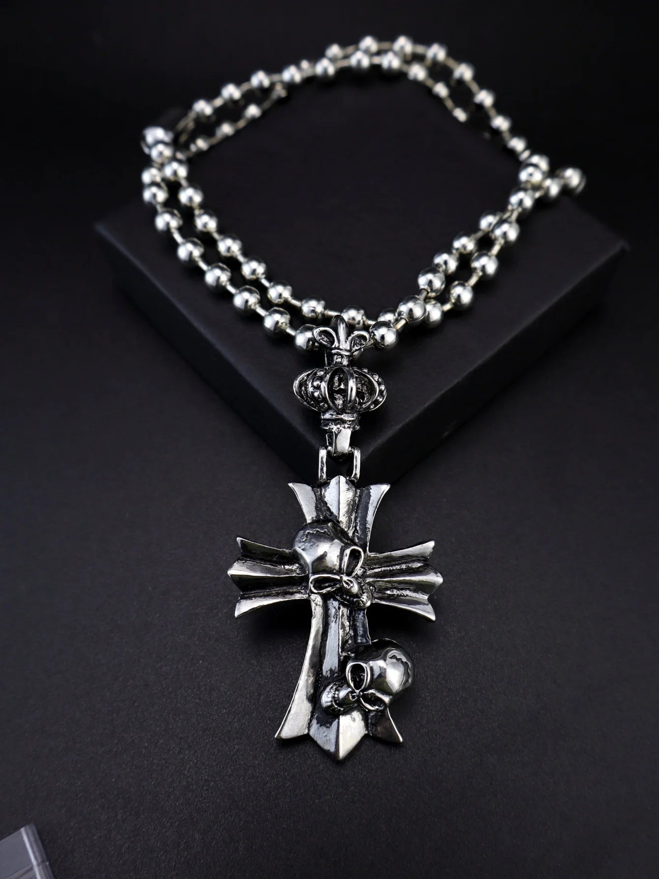 Gothic Crow Skull Jewelry