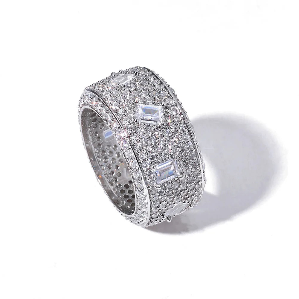 Iced Out Championship Ring Stainless Steel