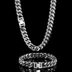 Stainless Steel Cuban Chain Necklace Miami